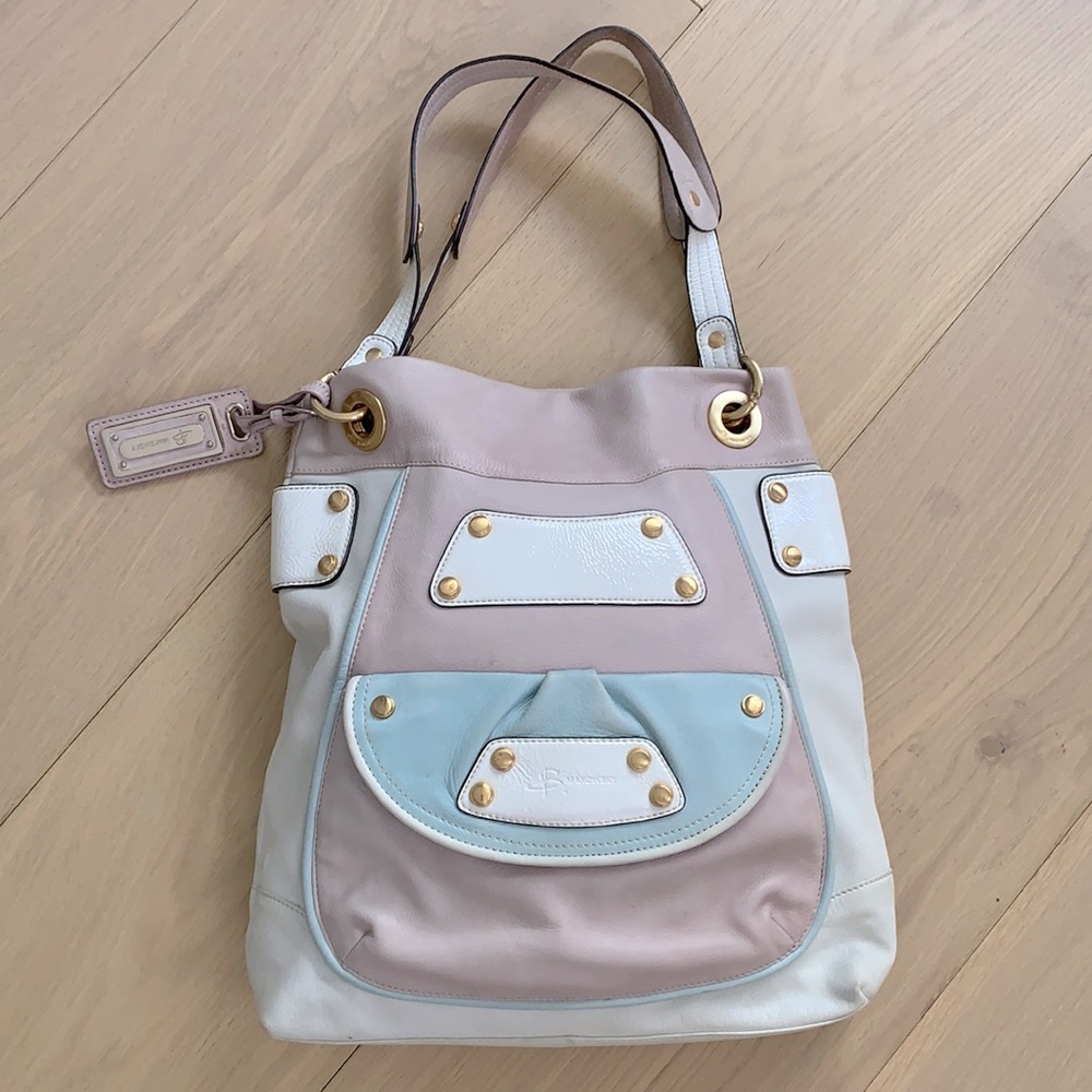 B Makowsky | Color Block Bag - image 1